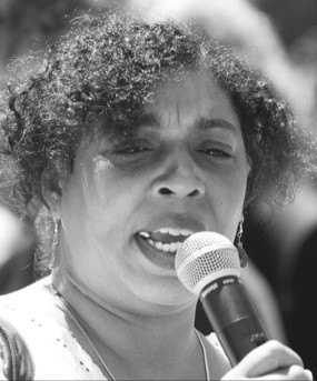 Celia Brown Speaks at APA Protest