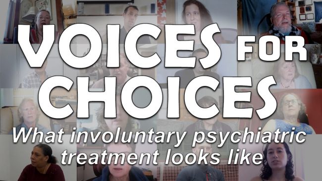 what involuntary psychiatric treatment looks like