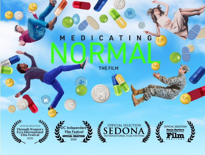 Medicating Normal Poster
