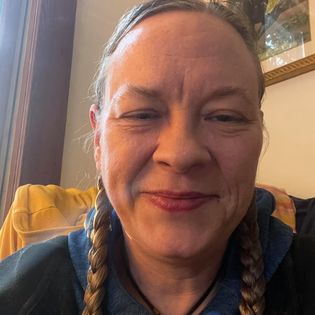 picture of Jill Kesti with plaited hair