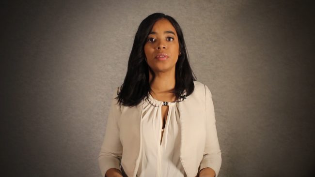 photograph of fimmaker Roxanne Stewart-Johnson